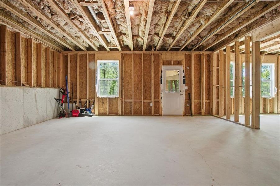 In-progress construction of a new home in , Newnan, GA (Image 70).