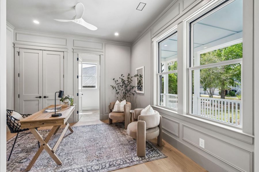 Furnished interior view inside a new home in , Johns Island (Image 77).