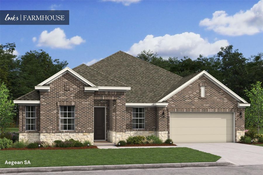 Charming Aegean home design by K. Hovnanian Homes with elevation SA in beautiful Grand Oaks. (*Artist rendering used for illustration purposes only.) Charming Aegean home design by K. Hovnanian Homes with elevation SA in beautiful Grand Oaks. (*Artist rendering used for illustration purposes only.)