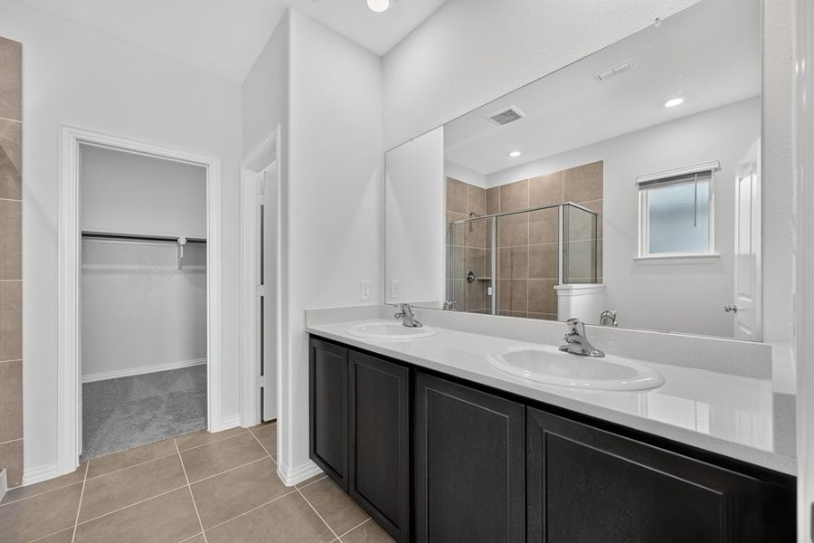Furnished interior view inside a new home in Parks at Foster Crossing, Anna (Image 9).