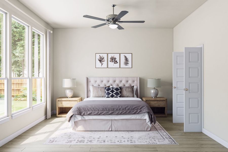 Furnished interior view inside a new home in Jubilee 50′, Hockley (Image 9).