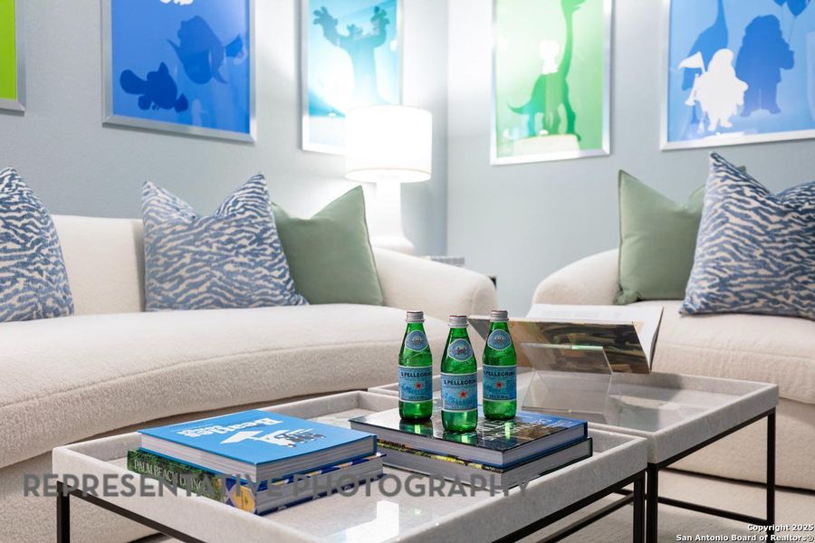 Furnished interior view inside a new home in Homestead, Schertz (Image 38).