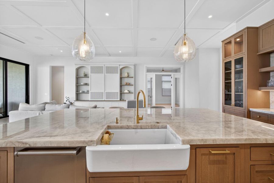 Furnished interior view inside a new home in , Palm Beach Gardens (Image 28).