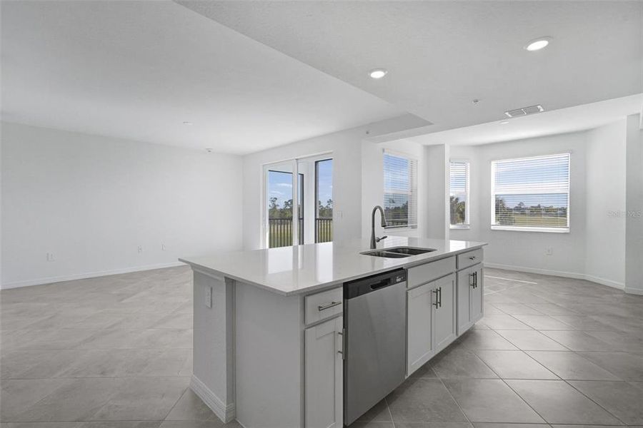 Furnished interior view inside a new home in Wellen Park Golf & Country Club, Venice (Image 8). Furnished interior view inside a new home in Wellen Park Golf & Country Club, Venice (Image 8).