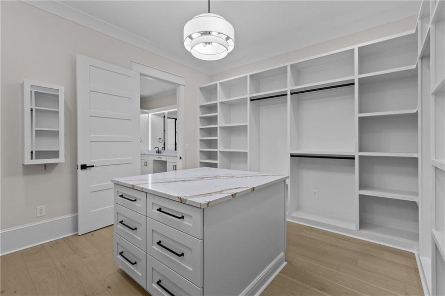 Furnished interior view inside a new home in , Monroe (Image 15).