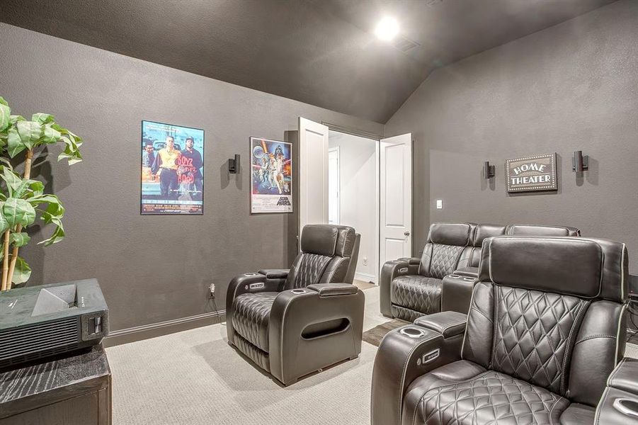 Furnished interior view inside a new home in M3 Ranch 60s, Mansfield (Image 30).