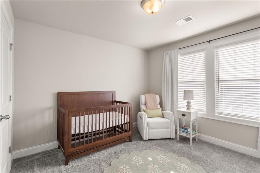 Furnished interior view inside a new home in Terrace at Riverview Landing, Smyrna (Image 10).