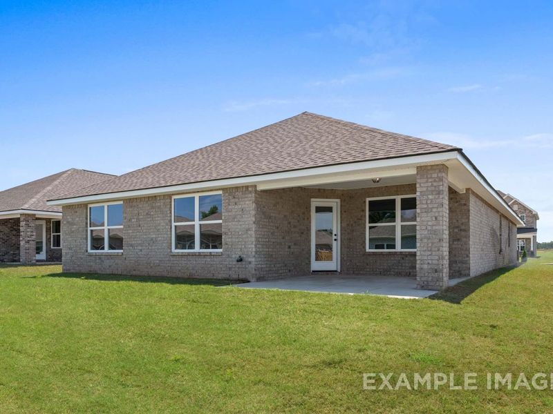 Representative exterior details of a home built from the The Holly M by Davidson Homes LLC in Mercer Meadows, Royse City (Image 3).
