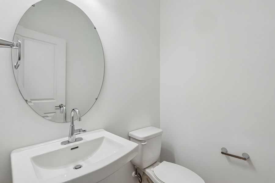 Furnished interior view inside a new home in Terraces at the Exchange, Fort Mill (Image 15).