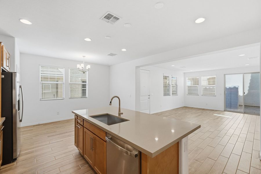 Furnished interior view inside a new home in Parkside, Avondale (Image 11).