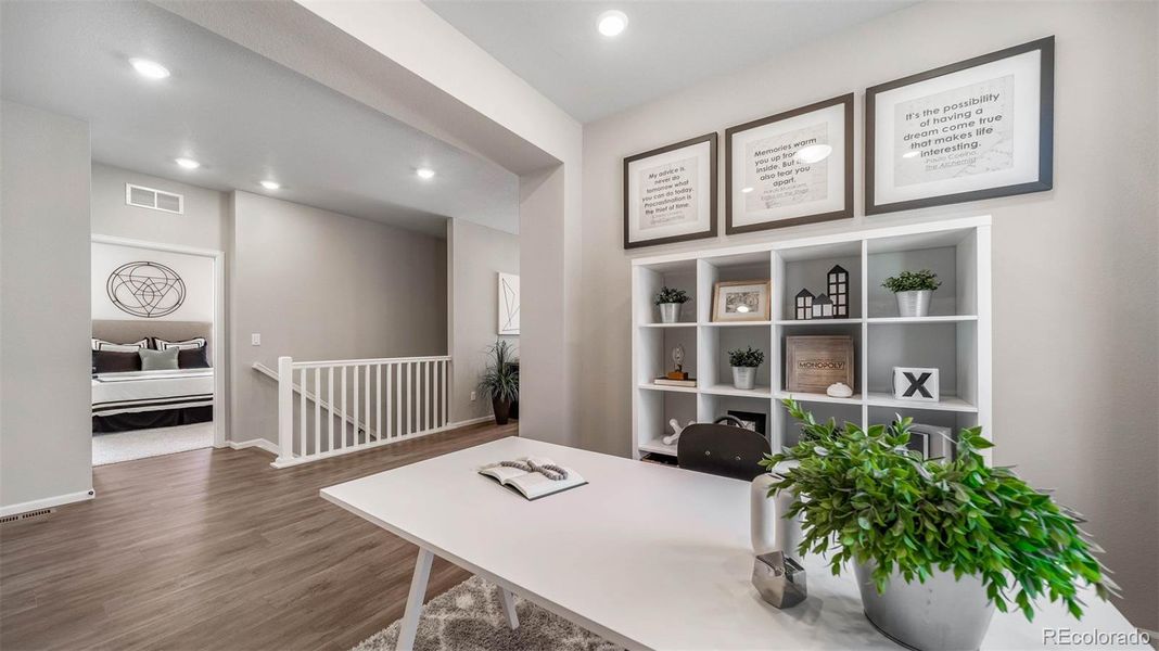 Furnished interior view inside a new home in , Aurora (Image 17).