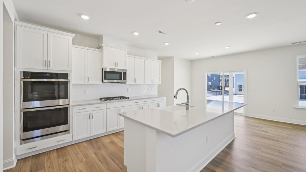 Representative furnished interior of a home built from the Norris by DRB Homes in Blake Pond, Lillington (Image 13).