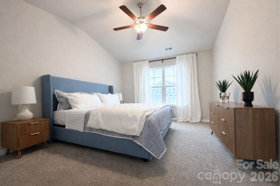 Furnished interior view inside a new home in , Charlotte (Image 16).