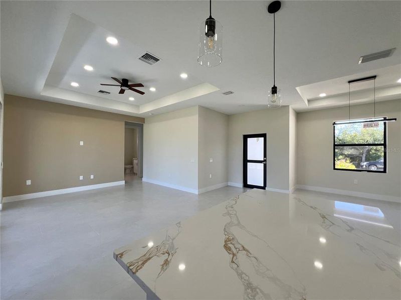 Spacious, unfurnished interior of a new home in , Port Charlotte (Image 24).