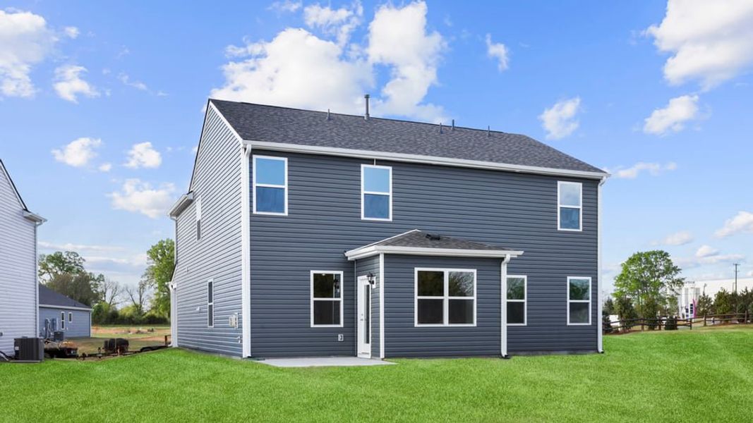 Exterior details and patio area of a home in Sage Grove, Lyman (Image 3).