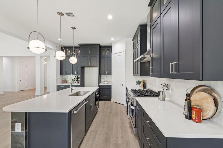 Furnished interior view inside a new home in , Burnet (Image 9). Furnished interior view inside a new home in , Burnet (Image 9).