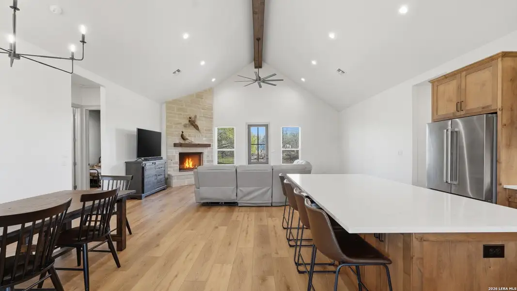 Furnished interior view inside a new home in , Seguin (Image 10).