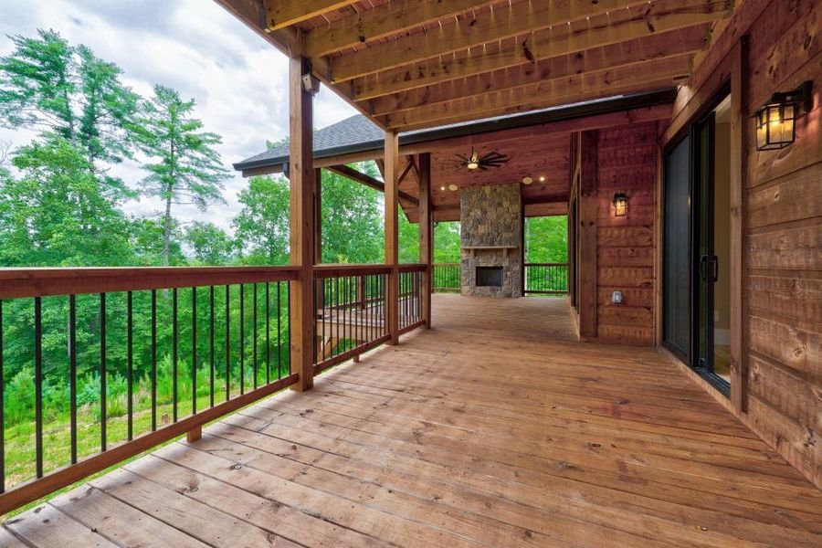 Exterior details and patio area of a home in , Ellijay (Image 4). Exterior details and patio area of a home in , Ellijay (Image 4).