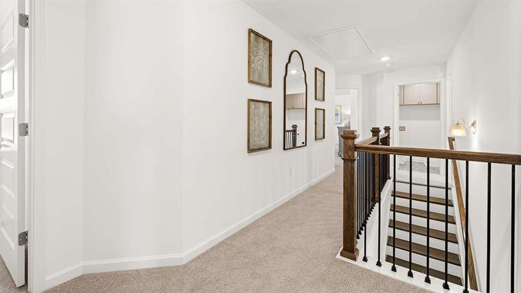 Spacious, unfurnished interior of a new home in Heritage Pointe, Senoia (Image 19).