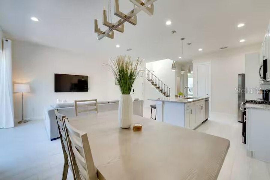 Furnished interior view inside a new home in , Kissimmee (Image 16). Furnished interior view inside a new home in , Kissimmee (Image 16).