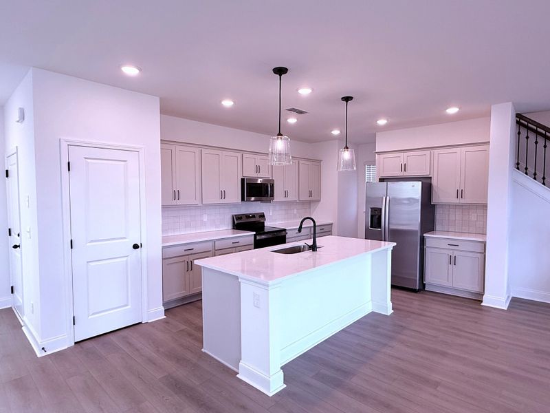 Furnished interior view inside a new home in Promenade at Clari Park, Murfreesboro (Image 5).