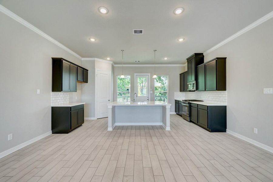 Completed home same floor plan