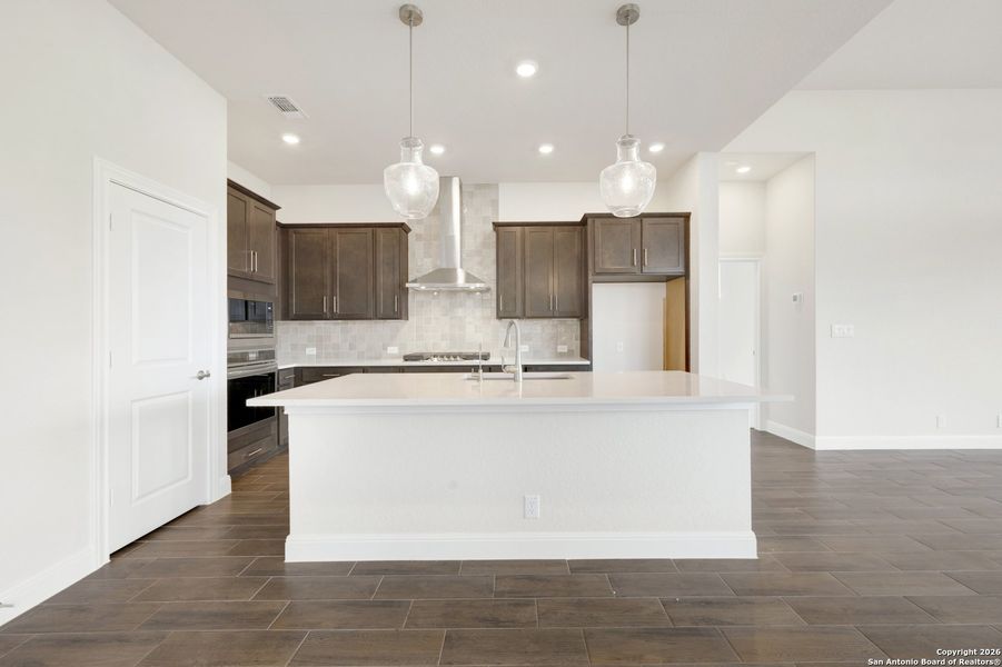 Furnished interior view inside a new home in Windsong - Reserve Series, Boerne (Image 8).