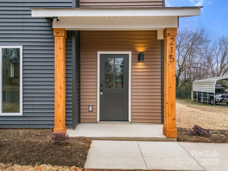 Exterior details and patio area of a home in , Salisbury (Image 17).