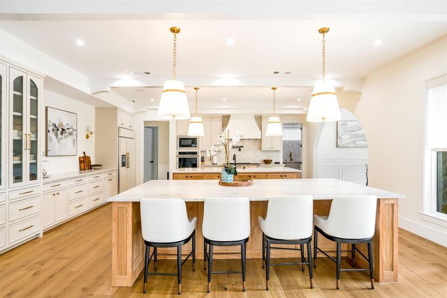 Furnished interior view inside a new home in , Dallas (Image 7).