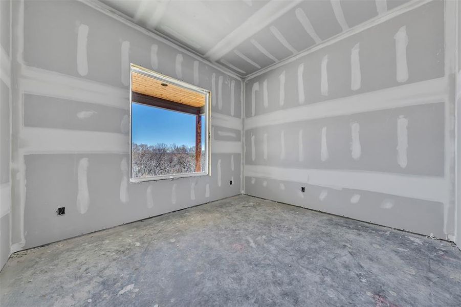 In-progress construction of a new home in , Bluff Dale, TX (Image 6).