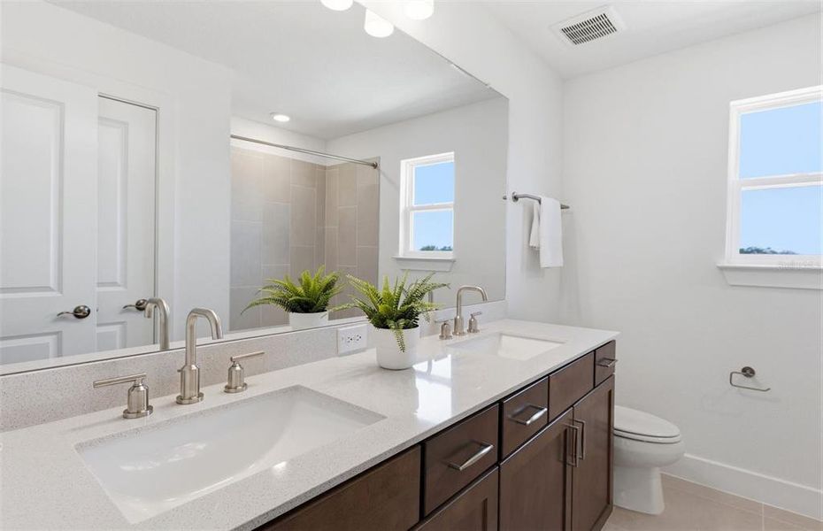 Furnished interior view inside a new home in Riverwood, Zephyrhills (Image 14).