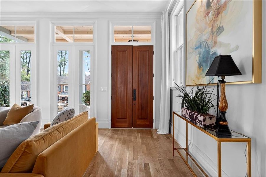 Furnished interior view inside a new home in Delmont, Atlanta (Image 14). Furnished interior view inside a new home in Delmont, Atlanta (Image 14).