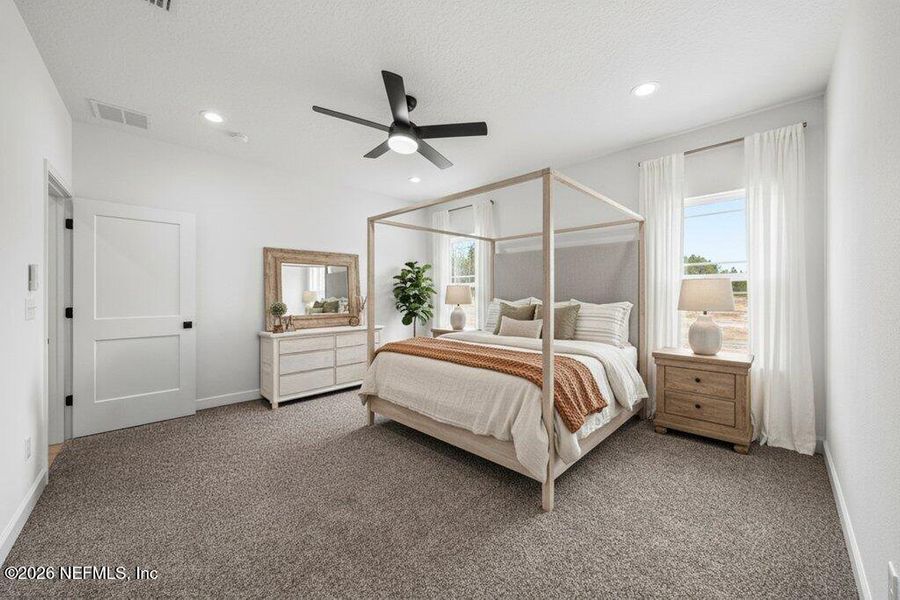 Furnished interior view inside a new home in , Sanderson (Image 7).
