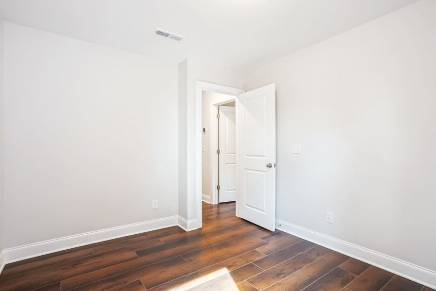 Representative unfurnished interior of a home built from the Badin by Caruso Homes in Blue Run, Raleigh (Image 57). Representative unfurnished interior of a home built from the Badin by Caruso Homes in Blue Run, Raleigh (Image 57).