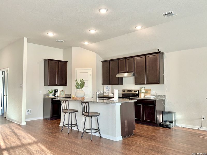 Furnished interior view inside a new home in Jordan's Ranch, San Antonio (Image 8).