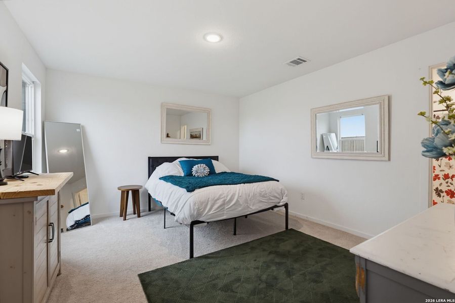 Furnished interior view inside a new home in Steelwood Trails, New Braunfels (Image 13).
