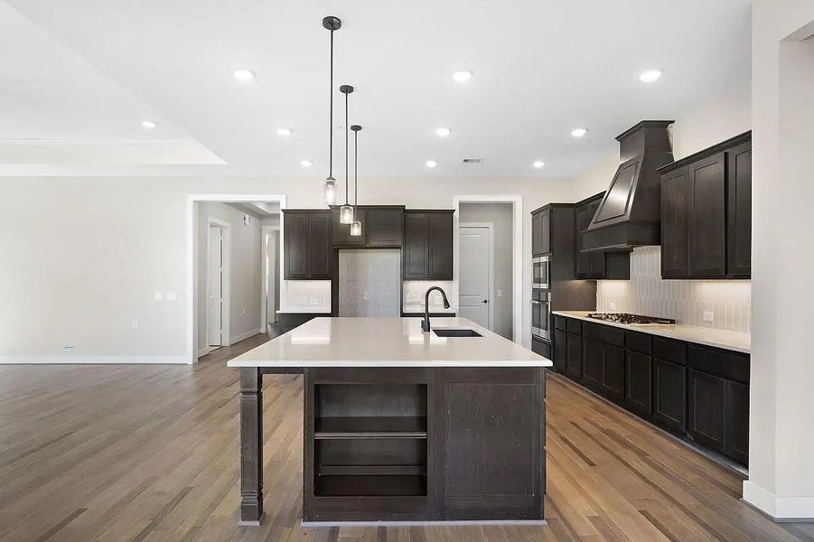 Furnished interior view inside a new home in Chambers Creek, Willis (Image 11).