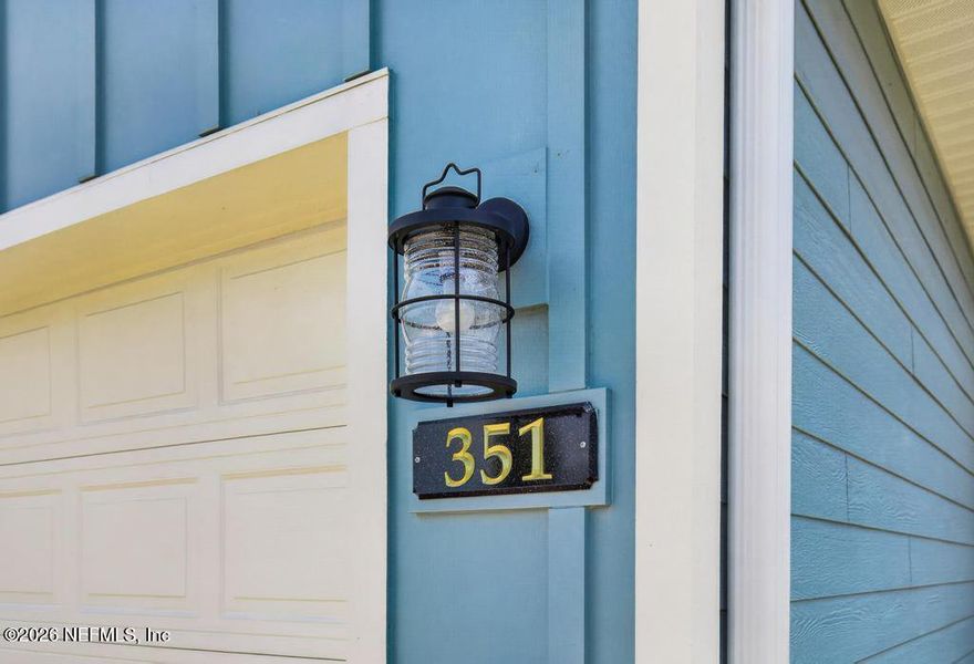Exterior details and patio area of a home in St Augustine Lakes, St. Augustine (Image 4).