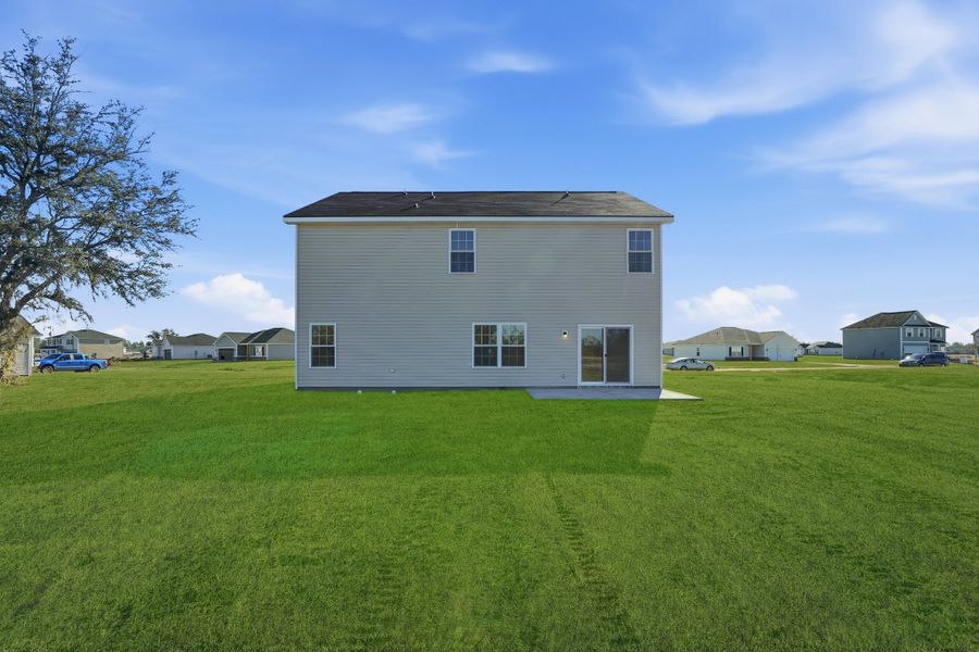 Representative exterior details of a home built from the The Catherine by RTS Homes in Grand Reserve, Hinesville (Image 4).