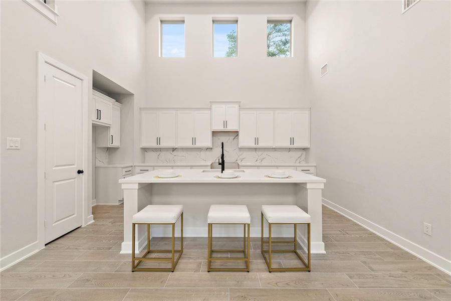 Furnished interior view inside a new home in Kresston, Montgomery (Image 14).