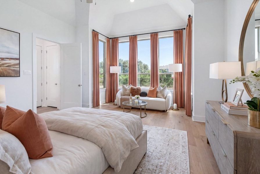 Furnished interior view inside a new home in Santa Rita Ranch, Liberty Hill (Image 7).