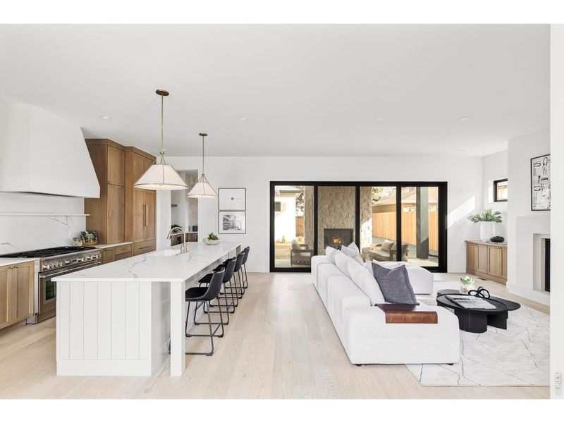 Furnished interior view inside a new home in , Denver (Image 13).