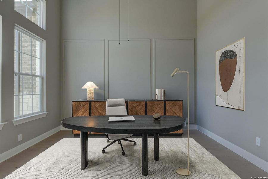Furnished interior view inside a new home in Waldsanger, New Braunfels (Image 4).