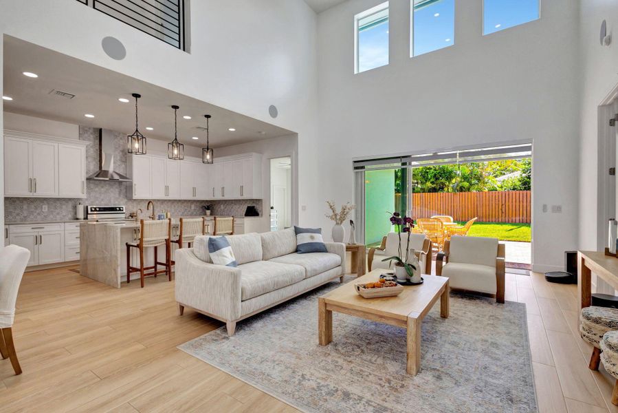 Furnished interior view inside a new home in , North Palm Beach (Image 39). Furnished interior view inside a new home in , North Palm Beach (Image 39).