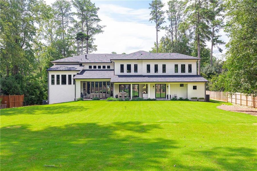 Front exterior of a new home in , Marietta, GA, highlighting curb appeal (Image 21).