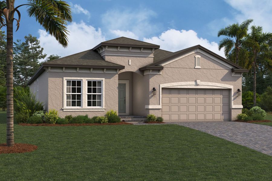 Madeira II Elevation B - Harmony Ridge
