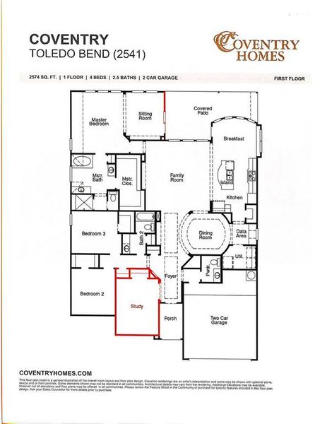 Toledo Bend Floor Plan