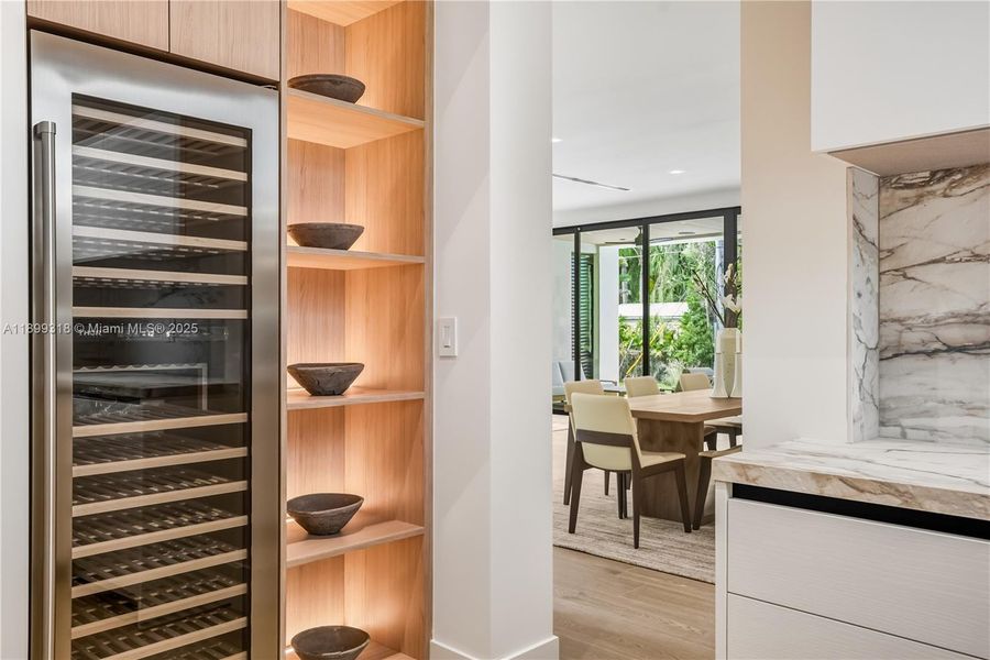 Furnished interior view inside a new home in , South Miami (Image 34).