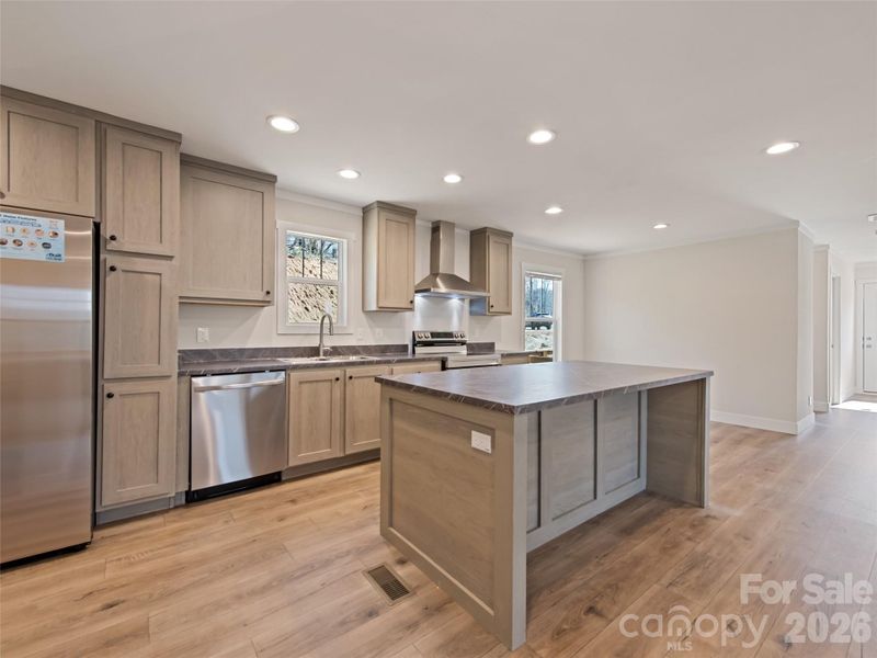 Furnished interior view inside a new home in , Clyde (Image 8).