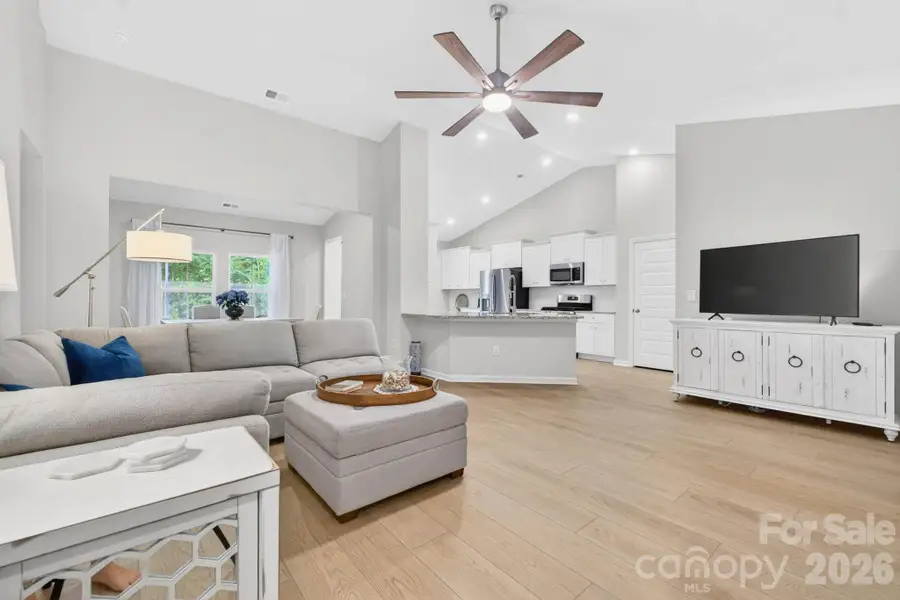 Open floor plan Open floor plan